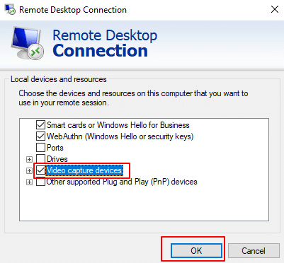 How to use your microphone and camera with your server