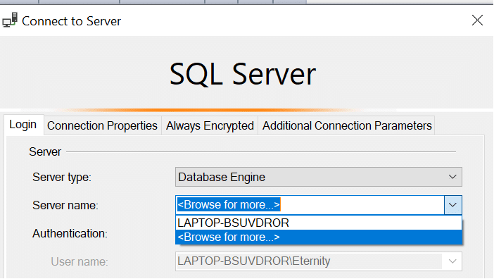 How to Configure a SQL Database