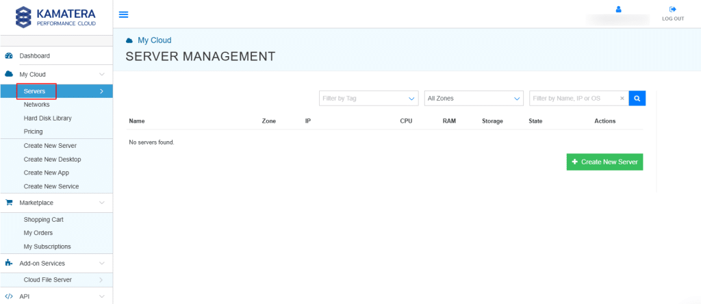 How to Set Up an Account on Kamatera