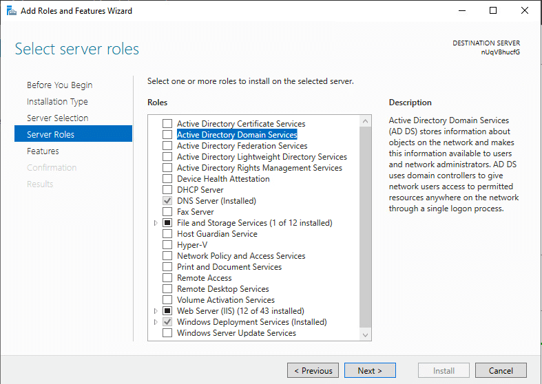 Configuring Domain Controllers on Kamatera for Active Directory Services