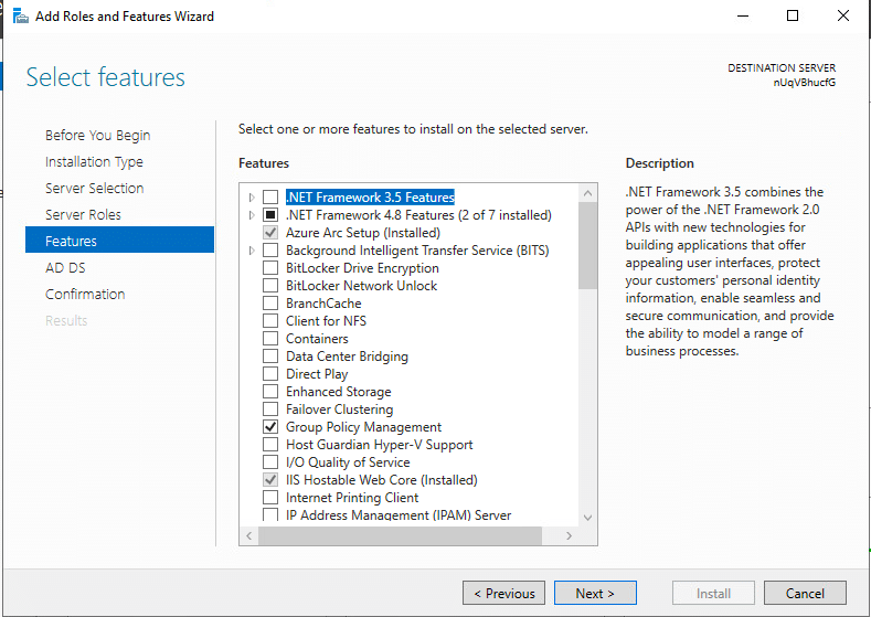 Configuring Domain Controllers on Kamatera for Active Directory Services