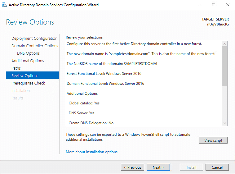 Configuring Domain Controllers on Kamatera for Active Directory Services