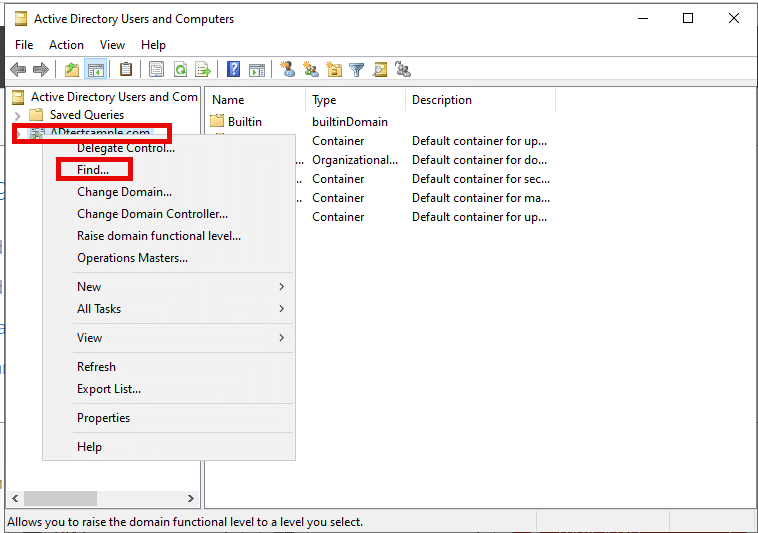 How to create, manage, svand delete users and groups in Active Directory