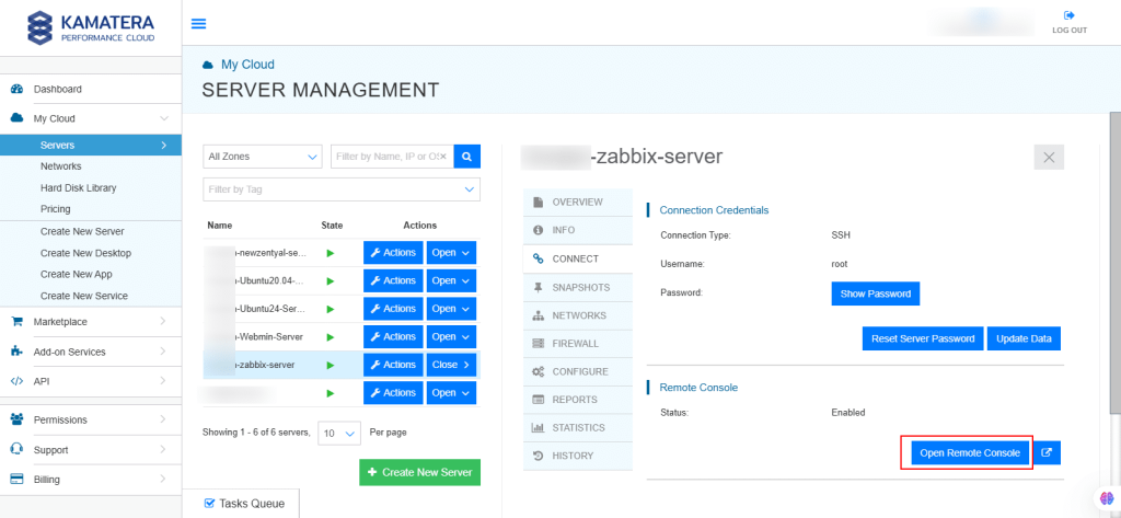 zabbix screenshot