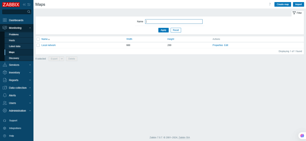 zabbix screenshot