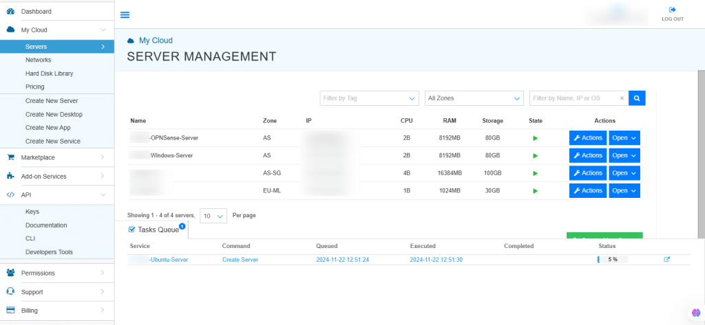 Linux Server setup