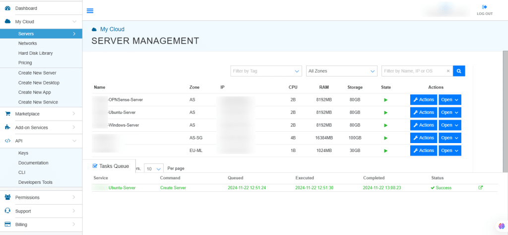 Linux Server setup